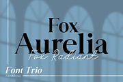 Fox Aurelia (Slant) & Fox Radiant, a Sans Serif Font by Fox7 By Rattana (Thumbnail 1 of 12)