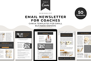 Email Marketing Template Canva, an Email Template by The Blog Creative (Thumbnail 1 of 6)