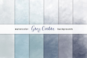 Ombre Watercolor Backgrounds Bundle, a Texture Graphic by KitsPix (Thumbnail 15 of 24)