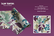 Silent Hunters Pattern & Motifs, a Pattern Graphic by GND ART STUDIO (Thumbnail 4 of 8)