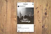 Night of Worship Print & Social Pack, a Card Template by Tyler Sanguinette (Thumbnail 3 of 4)