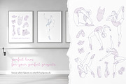 One Line Ballet Illustrations, a Person Illustration by Alina Kruss (Thumbnail 4 of 4)
