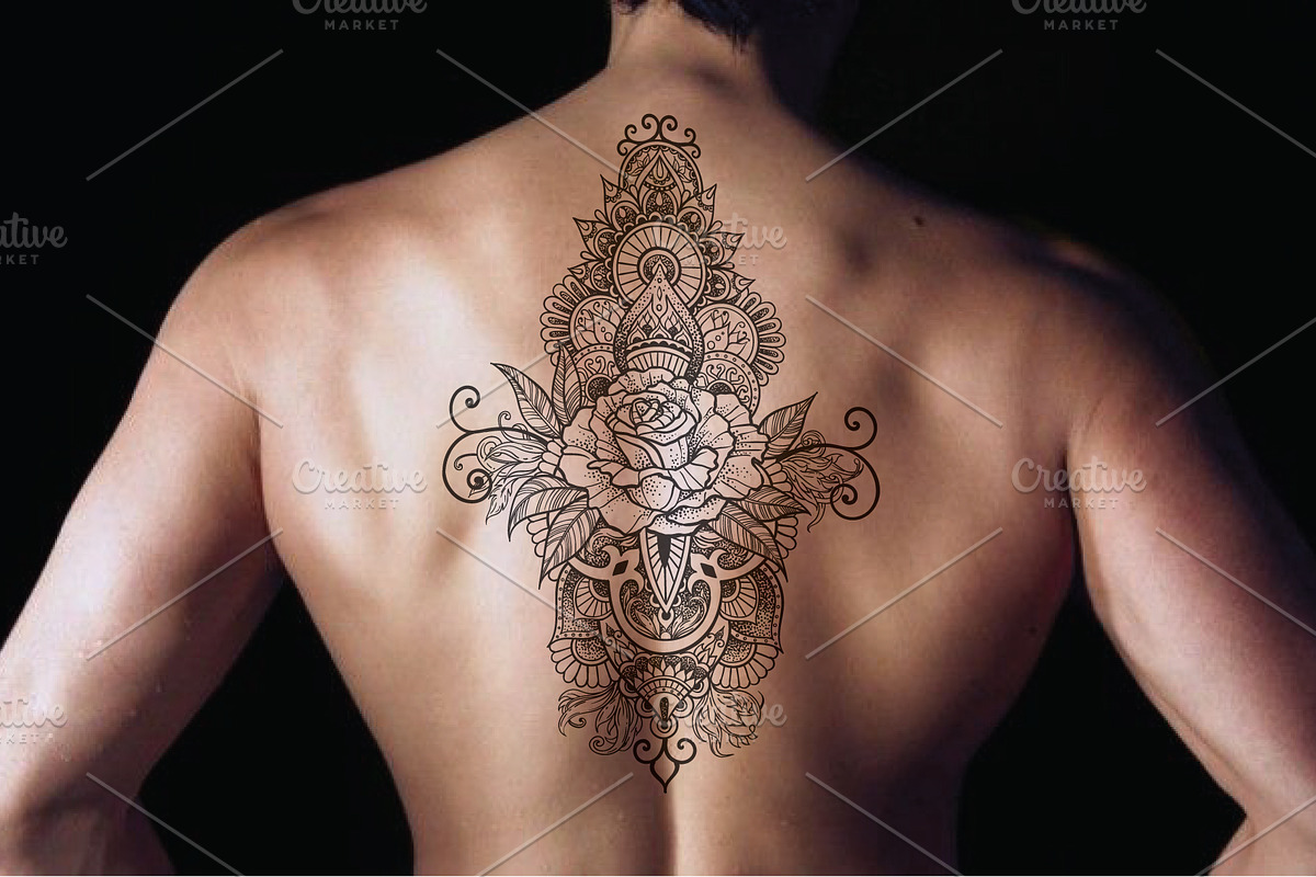 Mehndi ornamental tattoo, an Illustration by Astarta (Photo 8 of 10)