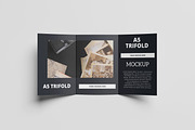 A5 Trifold Brochure Mockup, a Print Template by AKMAL STUDIO (Thumbnail 10 of 10)