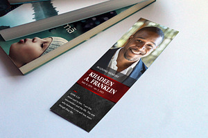 Red Rock Funeral Bookmark Word