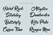 Mood Booster Font, a Script Font by BeFont (Thumbnail 3 of 5)