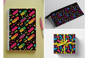 Electric Energy: Abstract Pattern, a Pattern Graphic by Elatedowl (Thumbnail 7 of 11)