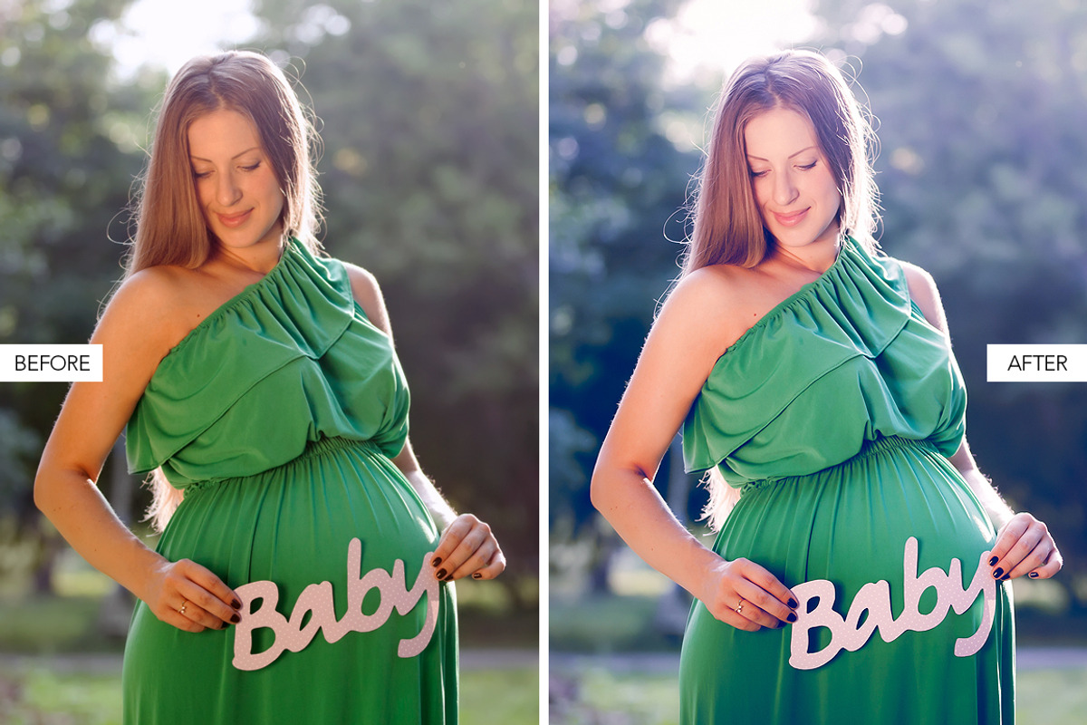 Pregnancy Lightroom Presets, a Preset Add-On by Presetual (Photo 3 of 5)