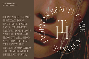 CS Rowena Serif Font