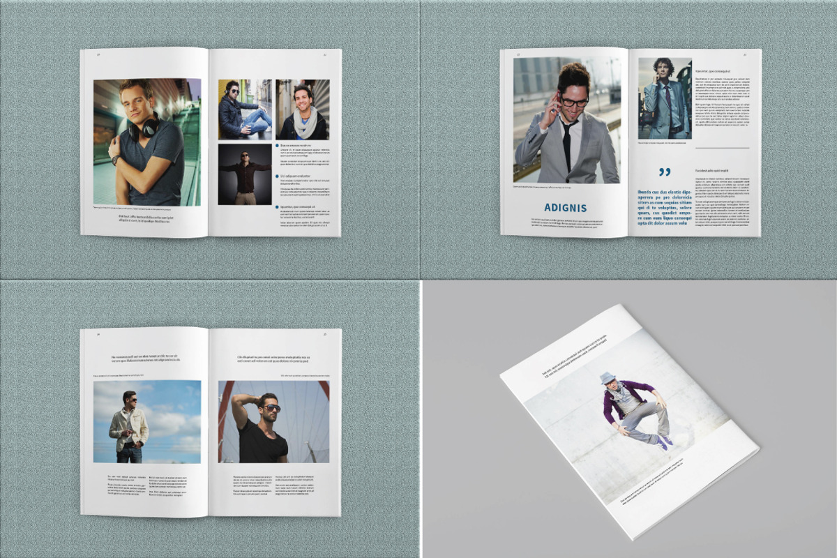 A4 marons magazines, a Magazine Template by marone (Photo 5 of 5)