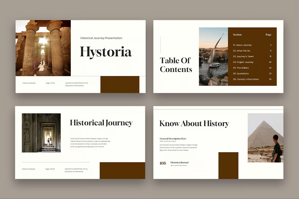 Hystoria  Historical Journey Keynote, a Presentation Template by Fit-tee (Photo 3 of 5)