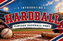 Hardball - Bold Sporty Font