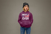 Best Mom Ever Shirt Design, a Graphic by Vector Portal (Thumbnail 2 of 5)