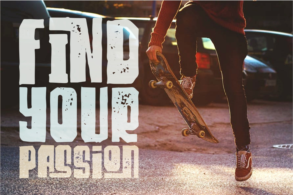 Dirty Rock Typeface preview 5