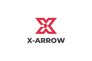 Letter Initial X Arrow Logo, a Branding & Logo Template by yopie