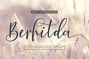 Berhilda, a Handwritten Font by mightype (Thumbnail 1 of 6)