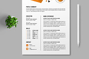 Resume Template Design, a Resume Template by MightyDesign (Thumbnail 3 of 10)