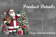Christmas Santa Claus PNG Clipart, a Seasonal Illustration by Craft Nest (Thumbnail 3 of 5)