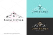Gowns Boutique Logo, a Branding & Logo Template by Mocca Design (Thumbnail 4 of 5)