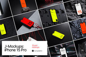 J-Mockups: iPhone 15 Pro
