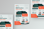 Furniete - Modern Furniture Flyer, a Flyer Template by SquidPixey (Thumbnail 3 of 5)