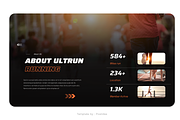 Marathon Running Club Keynote, a Presentation Template by Pixslides (Thumbnail 3 of 6)