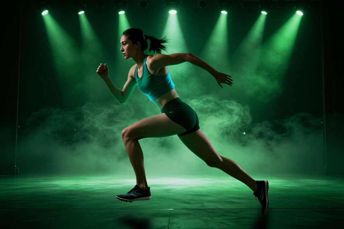 Athlete Spotlight Digital Backdrops, a Background Graphic by 3Motional (Photo 2 of 12)