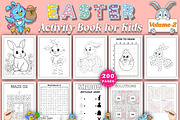Easter Activity Book for Kids -Kdp, an Illustration by Creative Art (Thumbnail 1 of 3)