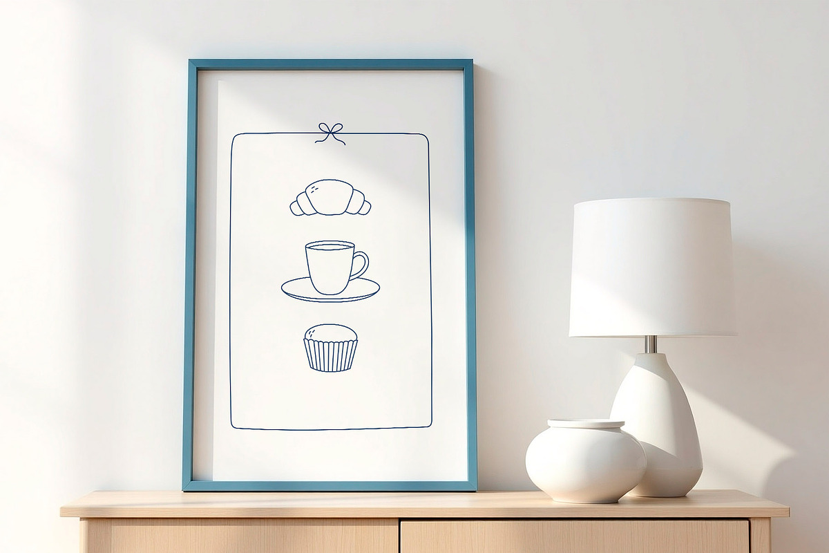 Italian Summer line art, an Object Illustration by yarynabo (Photo 6 of 13)