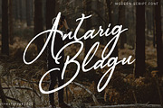 Antarig Blagu, a Script Font by pineungtype (Thumbnail 1 of 7)