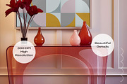 The Pink Console | Frame Mockup, a Marketing Template by Columbus Prints (Thumbnail 5 of 9)