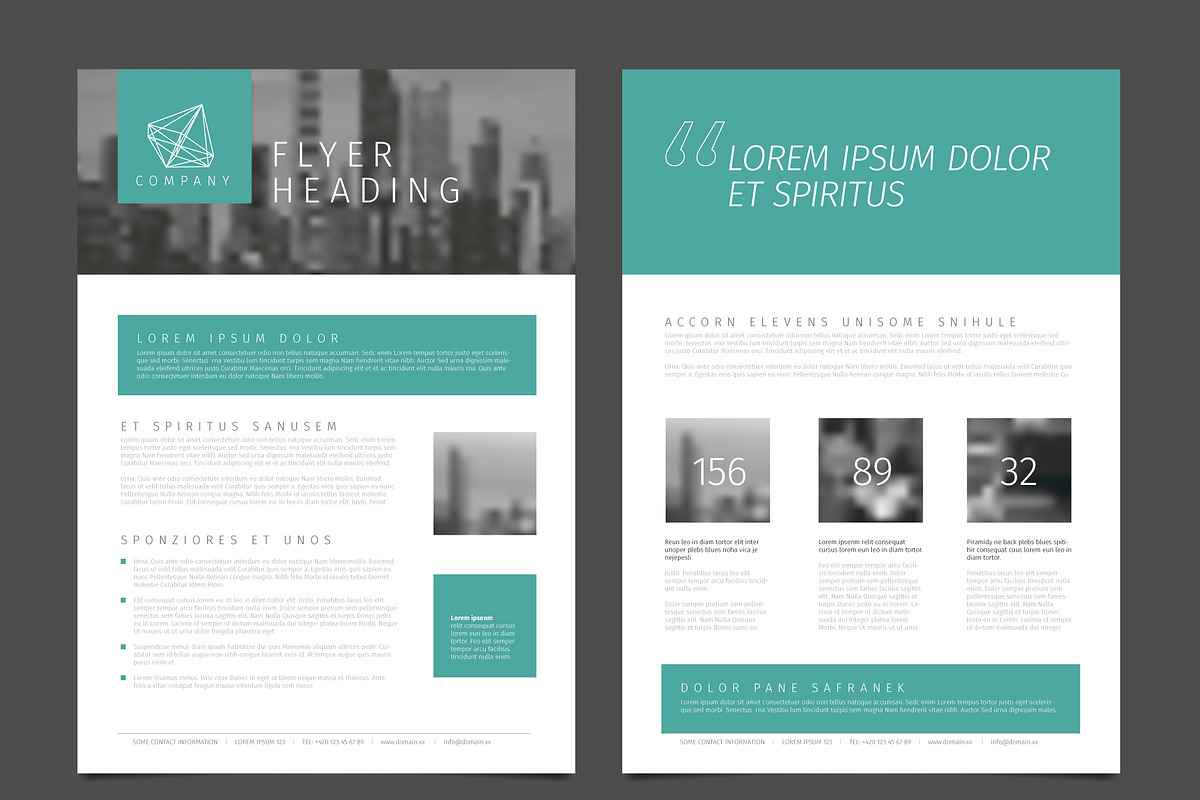 Vector Flyer Template, a Flyer Template by Orson
