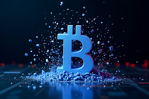 Bitcoin cryptocurrency digital money, a Business Photo by Artonix