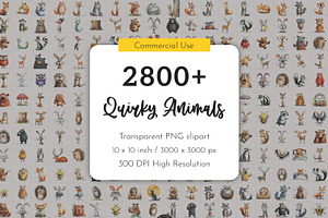 Quirky Animals Mega Bundle