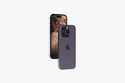 iPhone 14 Pro Mockup Set, an iPhone Mockup by zuhraabdullah (Thumbnail 6 of 11)