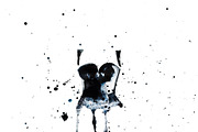 Watercolor corset, a Texture Illustration by Graphics, Presets, Photos (Thumbnail 2 of 8)