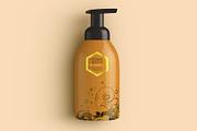 Foaming Soap Dispenser Bottle Mockup, a Cups & Container Mockup by Digitalphaser (Thumbnail 6 of 7)
