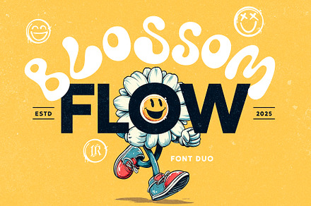 Blossom Flow - Font Duo