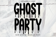 Ghost Party, a Serif Font by FreshTypeINK (Thumbnail 1 of 8)
