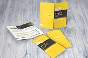 1117 Z-Fold Brochure Mockups, a Mockup by Vectogravic Design (Thumbnail 3 of 6)
