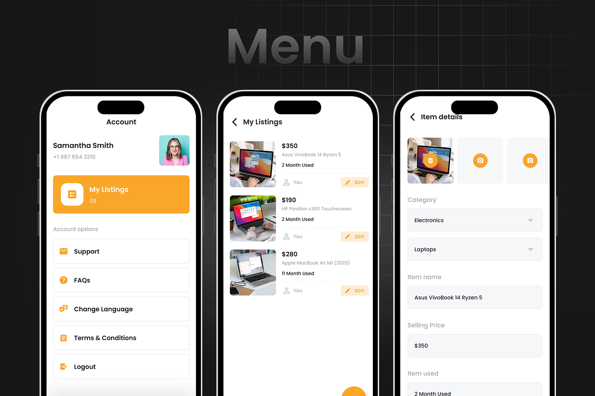 Reselling marketplace App | DeliSell preview 3