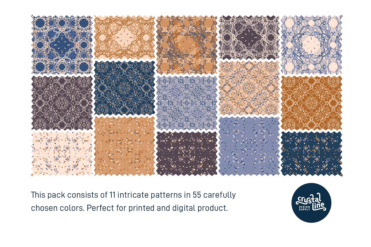 Fractal Patterns 03, a Pattern Graphic by Crystal Line (Photo 5 of 7)