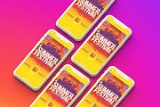 Summer Party Flyer & IG Template, a Flyer Template by GraphicDiamonds (Thumbnail 2 of 8)