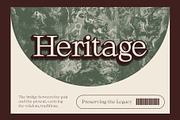 Gloudy 3D, a Serif Font by Craft Supply Co. (Thumbnail 2 of 8)