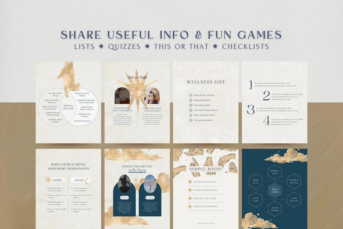 Spiritual Instagram Mystic Template, a Social Media Template by Story Native (Photo 4 of 10)