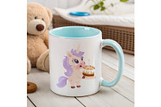 Unicorn Party Clipart, an Object Illustration by Bielousova Art (Thumbnail 4 of 4)