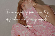 CS Galysia – Handwritten Script Font, a Script Font by Craft Supply Co. (Thumbnail 3 of 8)