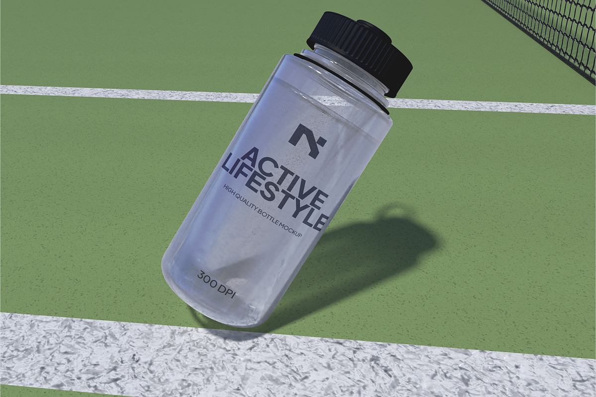 Active Lifestyle Bottle Mockup, a Packaging Mockup by Permadi Creative (Photo 5 of 5)