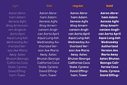 Miguna, a Sans Serif Font by twinstd (Thumbnail 4 of 13)