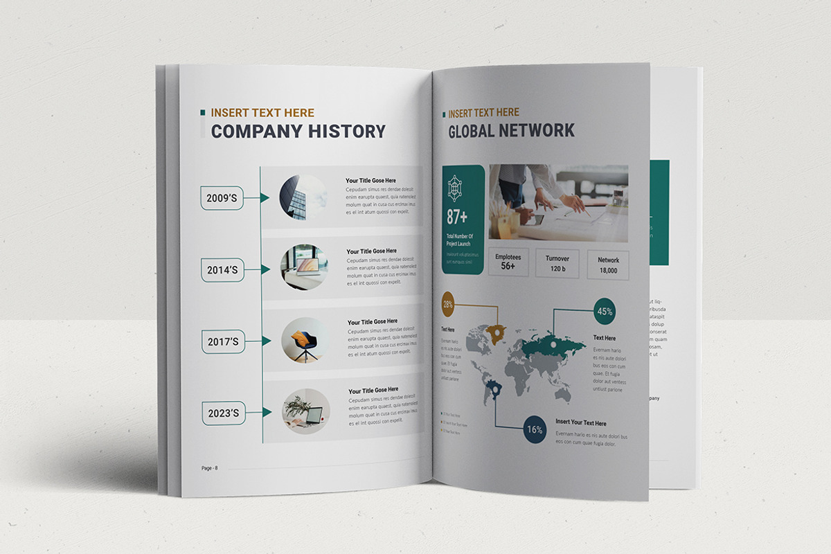 Company Profile | InDesign & MS Word, a Brochure Template by Creativity-Design (Photo 5 of 11)